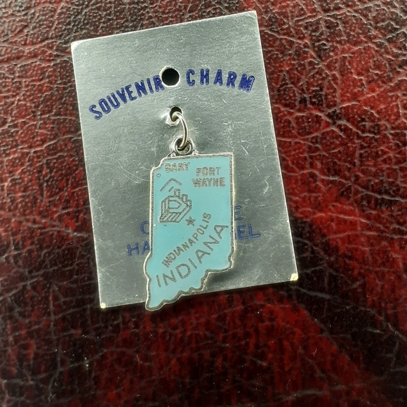 1960s/70s Indiana Cloisonne Enamel Charm Taiwan - Picture 7 of 14